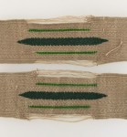 Army Panzer Grenadier  enlisted man's woven  collar patches