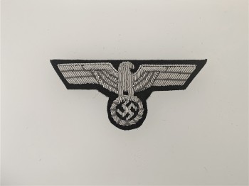 Army Panzer Officer's hand embroidered cap eagle