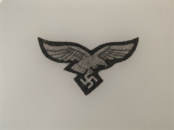 Luftwaffe Officer's hand embroidered cap eagle