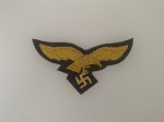 Luftwaffe Generals' hand embroidered cap eagle