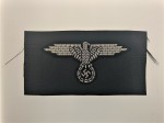 Waffen S.S. Officer's silk woven cap eagle
