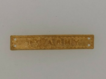 1st Army bar