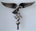 Luftwaffe metal pennant or small flag finial
