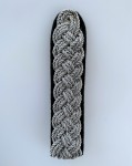 Allgemeine S.S. single shoulder board for the rank of  S.S. Oberfuhrer to S.S. Obergruppenfuhrer