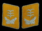 Luftwaffe Hauptmann collar patches for Flight section