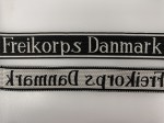 Waffen S.S.  'Freikorps Danmark' silk woven cuff title