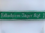 Luftwaffe 'Fallschirm-Jager Rgt 1'   Officer's cuff title
