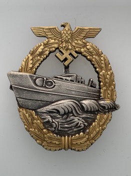 Kriegsmarine E Boat badge 2nd pattern