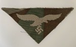 Luftwaffe camouflage pattern enlisted man's embroidered breast eagle