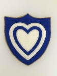 U.S. WW2  24th Corps cloth sleeve patch