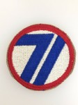 US Cloth Sleeve Patches WWII