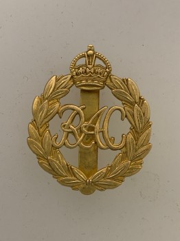 Royal Armoured Corps 1st Pattern metal cap badge