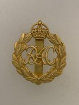 Royal Armoured Corps 1st Pattern metal cap badge