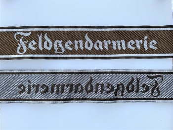 Army Feldgendarmerie Field Police 'Bevo' title