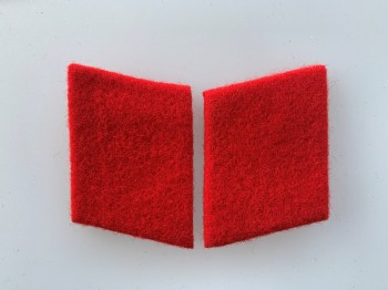 Luftwaffe enlisted man's collar patches for Flak units Luftwaffe enlisted man's collar patches for Flak units