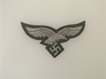 Luftwaffe Field Division Officer's hand embroidered cap eagle