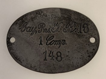 Adolf Hitler WWI Dog tag