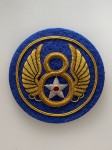 U.S. WW2 8th Army Air Force Officers sleeve patch