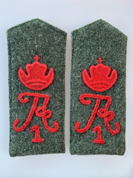 Imperial German mans Shoulder Boards with cypher