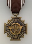 N.S.D.A.P. 10 Year Long Service Cross in Bronze