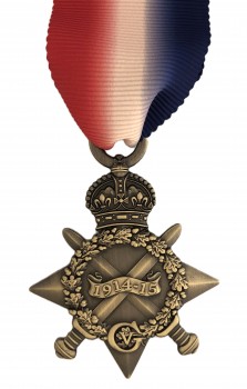 British 1914-1915 Star medal