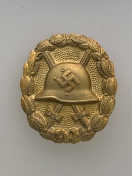 1936 Wound Badge in Gold