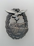 Luftwaffe Tank Assault badge in black