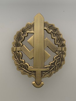 S.A.  Sports Badge in Bronze