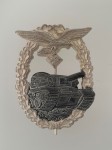 Luftwaffe Tank Assault badge badge in silver