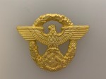 Police Generals  or Water Police metal peaked cap eagle. 2nd  Model