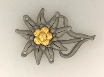 Gebirgsjager mans metal cap badge SUPERIOR QUALITY