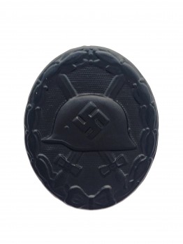 1939 WWII Wound Badge in Black