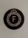 British fascists membership badge. 1st issue