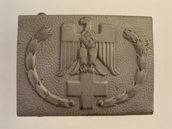 Deutsches Rote Kreuz 1938 pattern belt buckle in steel