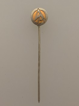 S.A.  enameled membership stick pin badge