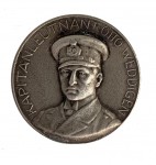 German  WW1 U-BOAT Otto Weddigen  Medallion in  silver