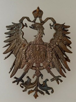 Imperial WW1 German Colonial cap badge.