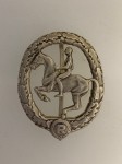 German Horsemans Badge in Silver HIGHEST QUALITY- REAL SILVER.