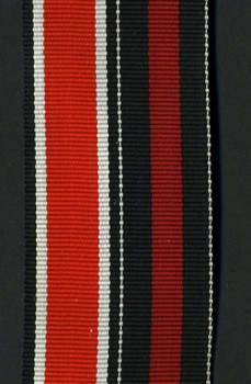 Ribbon for German 2 Ribbon Bar  including IRON CROSS WW2 and SUDETEN MEDAL ribbons.