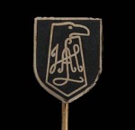 Waffen S.S. L.A.H. Adolf Hitler Division  enamel stickpin (Cypher Insignia)