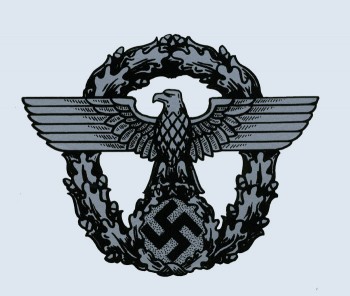 Police Helmet Decal.