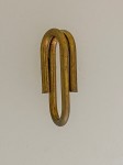 BRONZE loop for a  WWI or WW2 German neck award.