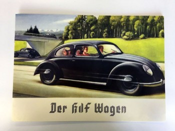 Third Reich period 1930s Volkswagen VW Beetle Sales Brochure