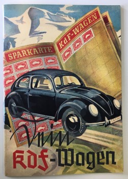 Third Reich period 1930s  Volkswagen VW Beetle Information Book/Brochure