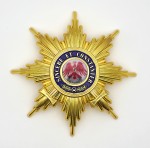 Imperial German Grand Cross Order of the Red Eagle with Swords Breast Star.