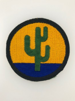 WW2 US Army 103rd Infantry Division cloth patch