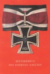 Framed printed picture of The Knights Cross of the Iron Cross.