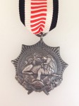 Imperial German Colonial  'Lion Order' order -  Ribbon medal