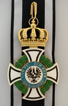 Imperial German Grand Commanders Cross of the House Order of Hohenzollern with out swords.