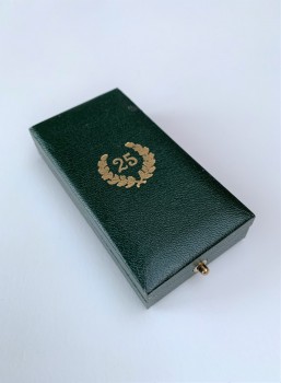 Presentation Case  for the Army 25 year Long Service Cross.